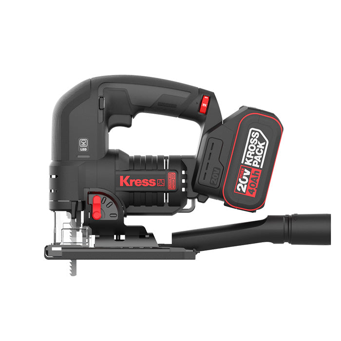 Sierra de Calar Brushless 20V 4Ah 2bat – KUE26 de Kress