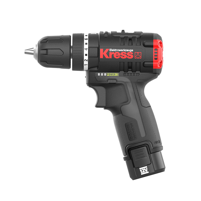 Taladro Atornillador Percutor Brushless 12V 2Ah 2bat – KUC12