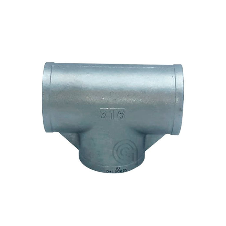 Te de Acero Inoxidable 316 con rosca Hembra / Hembra Figura 130 CINOX