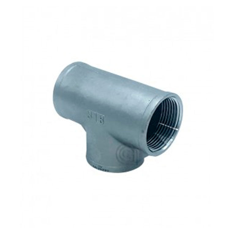 Te de Acero Inoxidable 316 con rosca Hembra / Hembra Figura 130 CINOX
