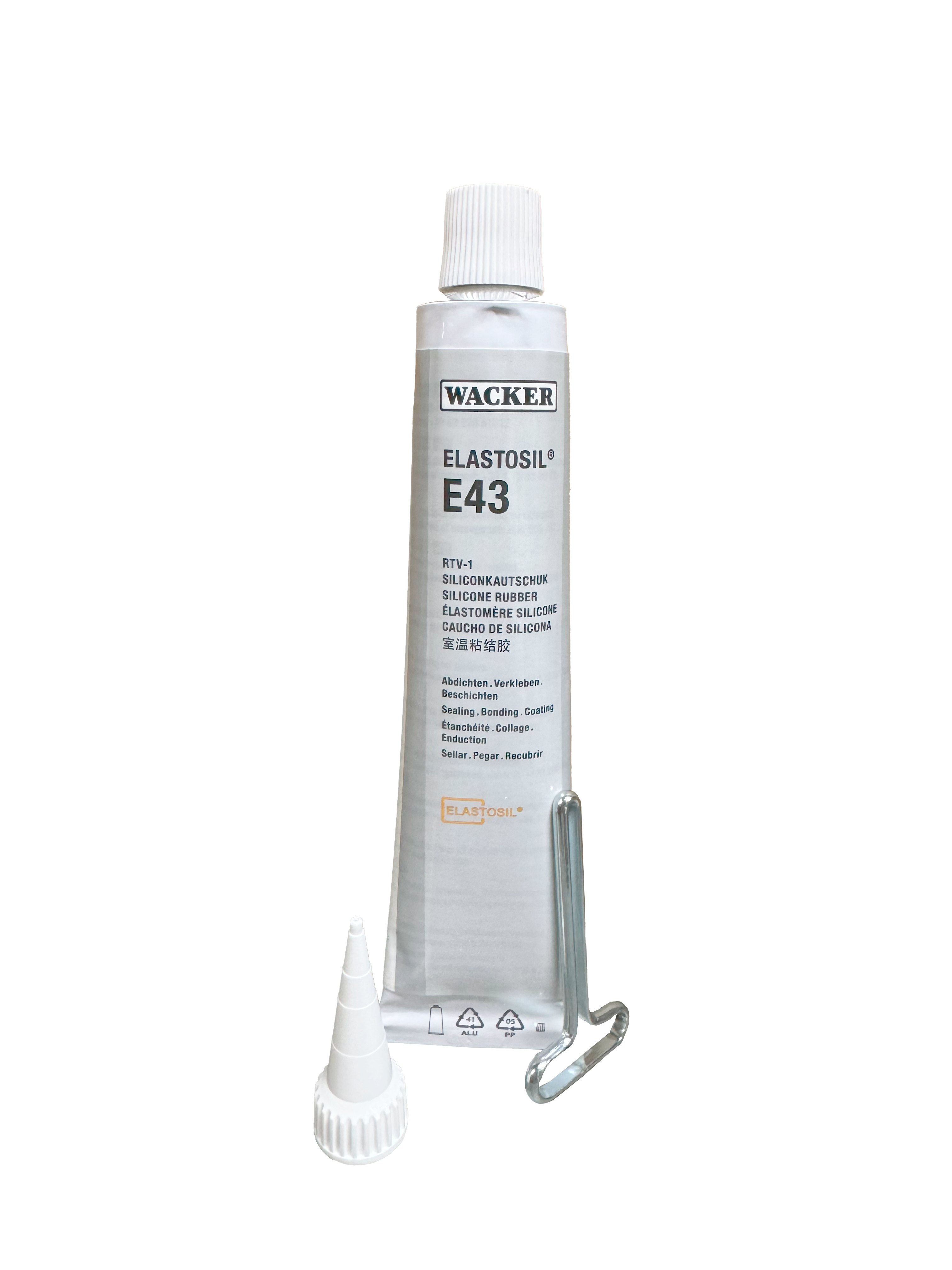 Tubo pegamento silicona Elastosil E-43 (90gr.)