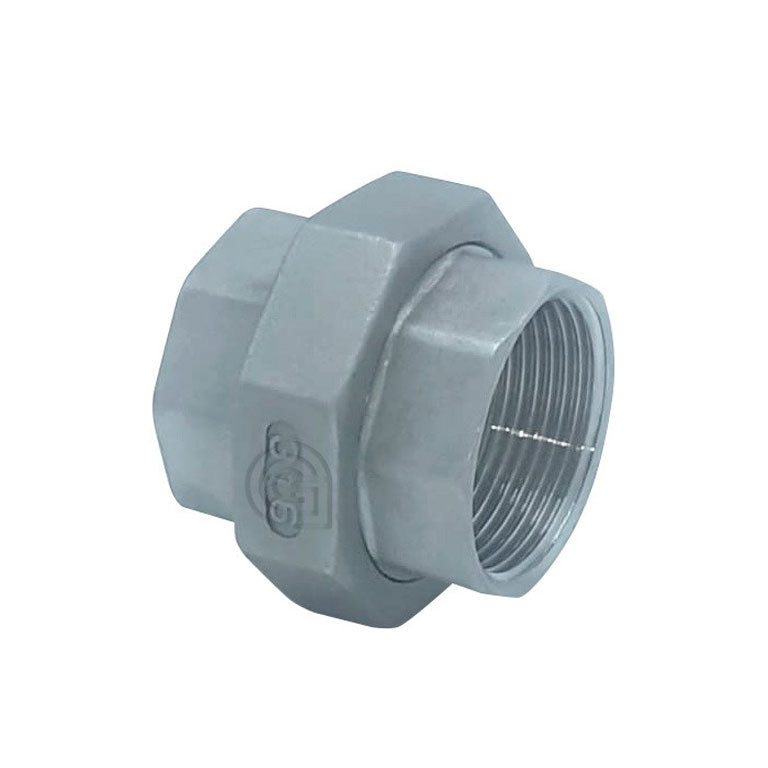 Tuerca Unión de Acero Inoxidable 316 con rosca Hembra / Hembra Figura 330 CINOX
