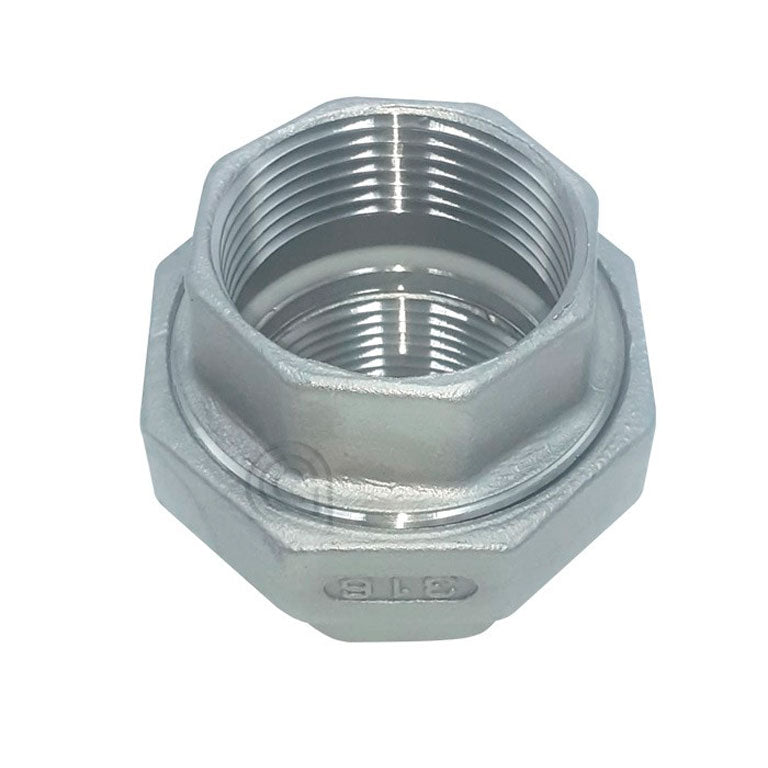 Tuerca Unión de Acero Inoxidable 316 con rosca Hembra / Hembra Figura 330 CINOX