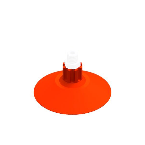 Recambio ventosa de copa de Ø94 mm. en poliuretano color naranja VC94PUR