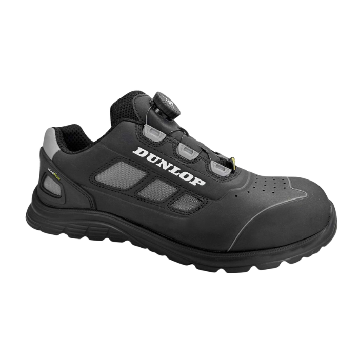 Zapato de Seguridad Dunlop Matt Sandal Negro S1PS SR FO ESD