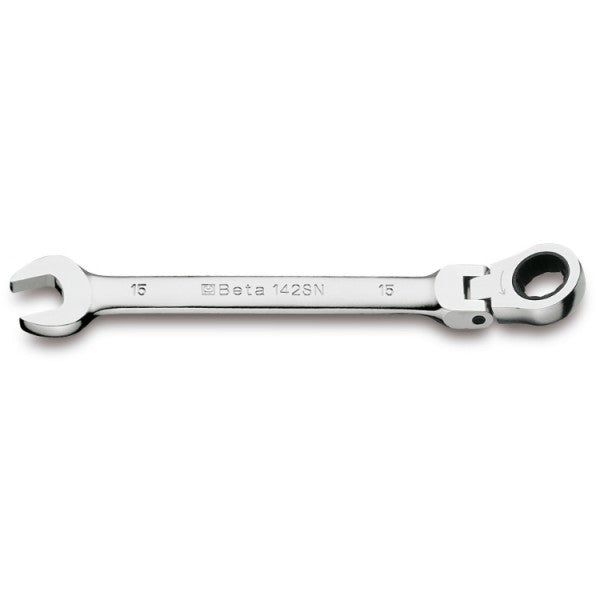 Llave combinada articulada con carraca Beta 142SN 17mm