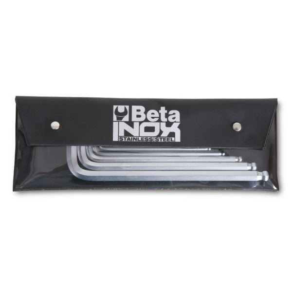 Juego de 6 llaves allen inox. Beta 96BPINOX/B6