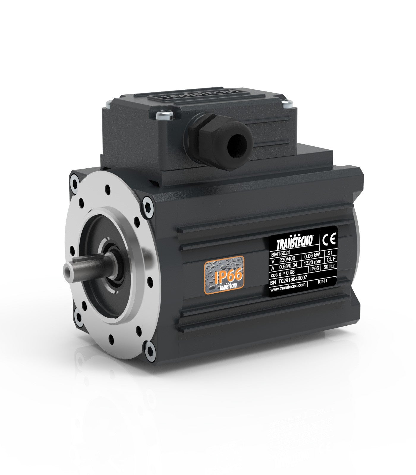 MOTOR TRANSTECNO SMT5014 B14 1500 RPM 230/400V 0,04 KW IP66