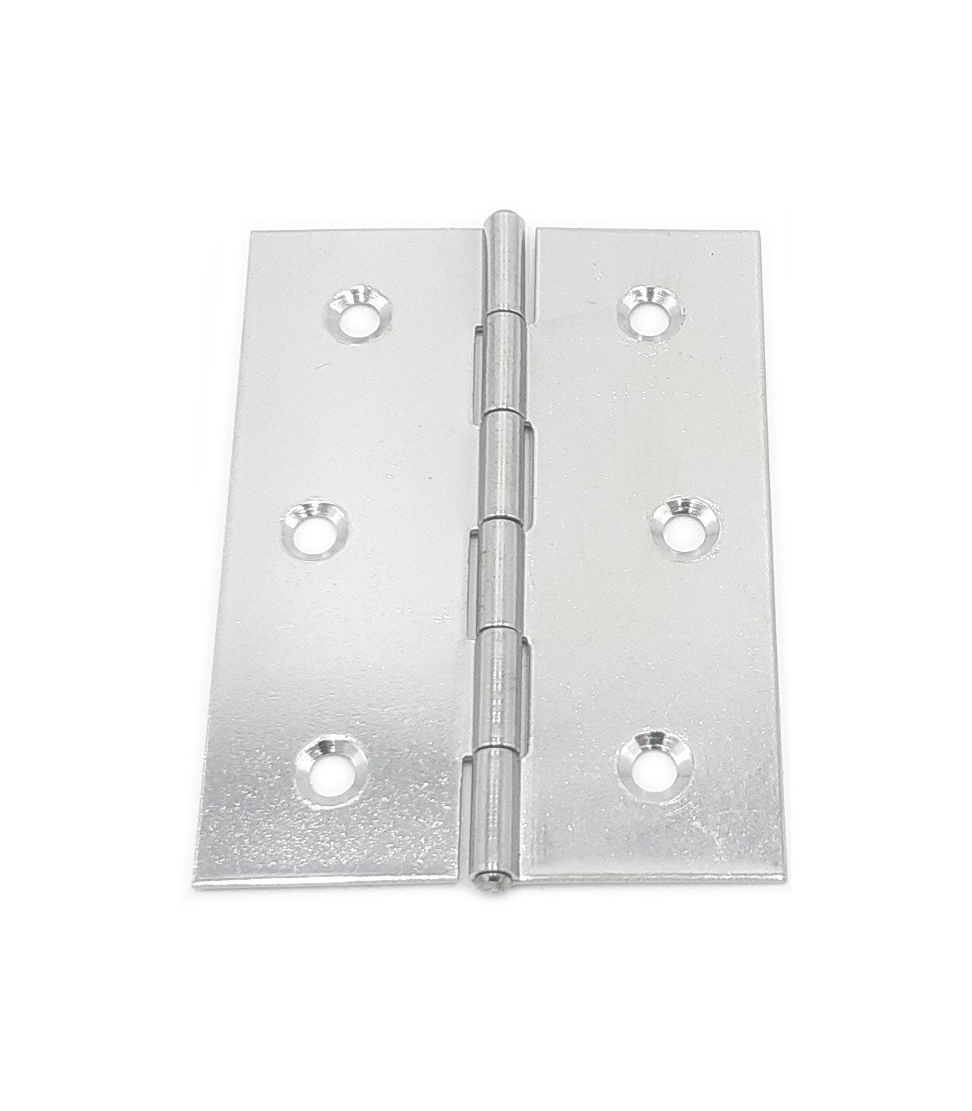 Bisagra plana remate corto inox A-304 Mod.207 101/008 60x40x0,9