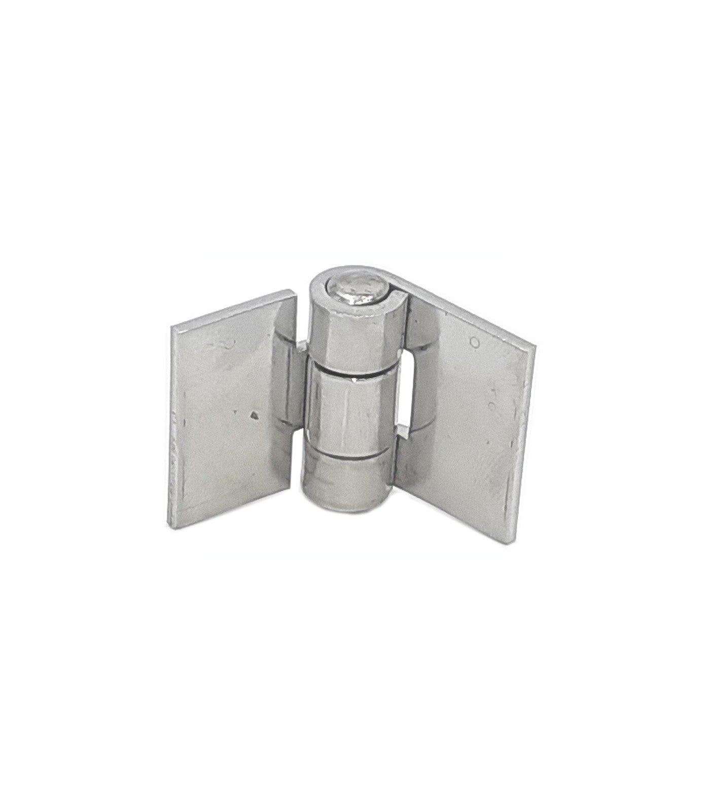 Bisagra de ramal inox satinado A-304 181/296 25x40x2