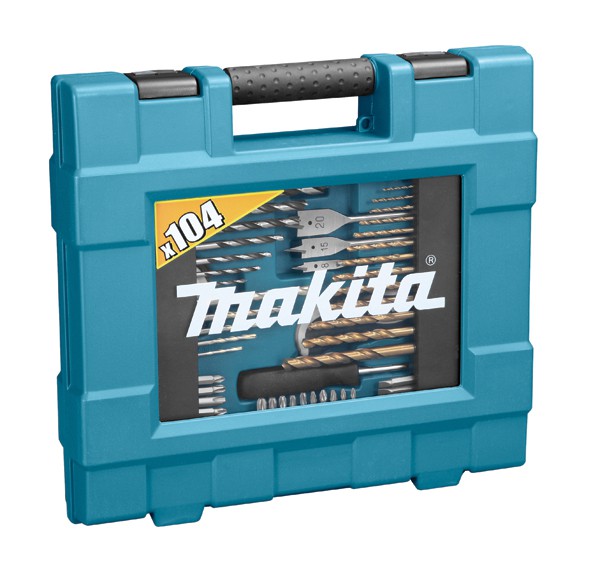 Maletín de brocas y puntas Makita MACCESS 104 piezas D-31778