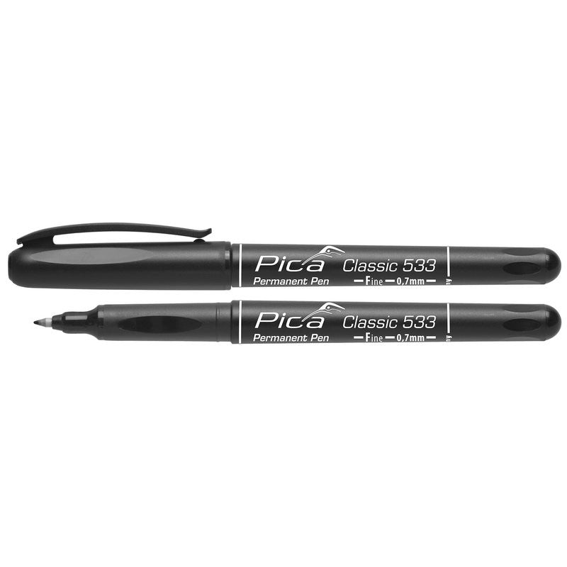 MARCADOR PERMANENTE PUNTA FINA PICA CLASSIC NEGRO