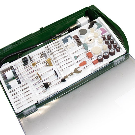 Multi herramienta Stayer MULTI DRILL 130 con 200 Accesorios