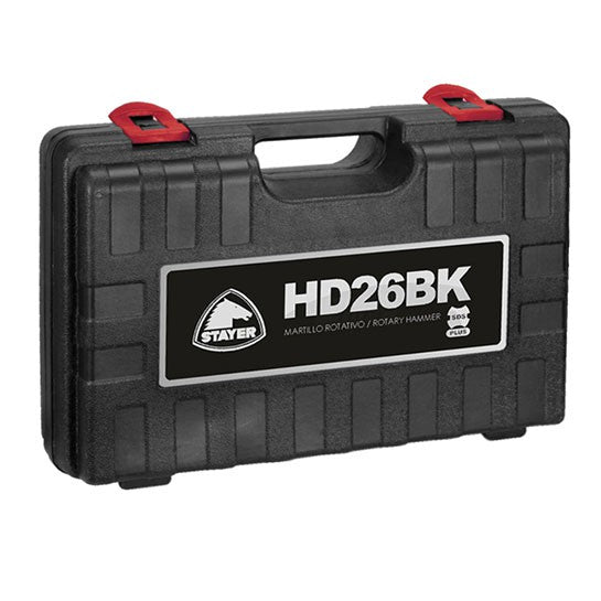 Martillo rotativo Stayer HD 26 BK SDS-PLUS 800W