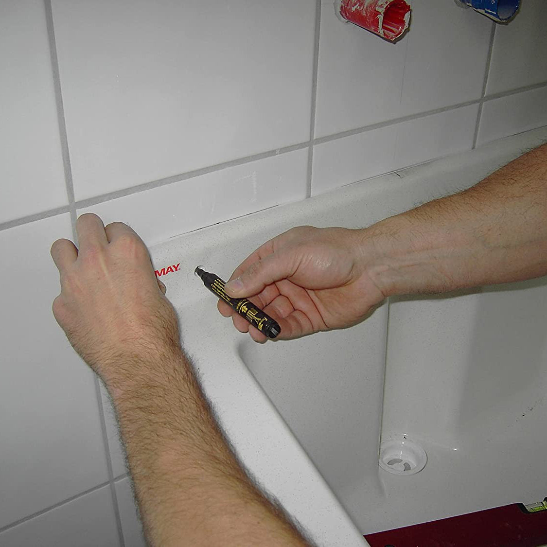 Marcador para Agujeros Profundos PICA INK Negro