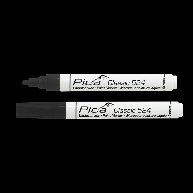 MARCADOR DE PINTURA PERMANENTE PICA CLASSIC NEGRO