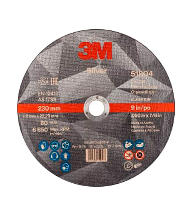 Disco de Corte Silver Plano 3M Ø230X2 51804