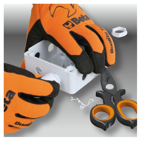 Tijeras de electricista de efecto doble Beta 1128BAX