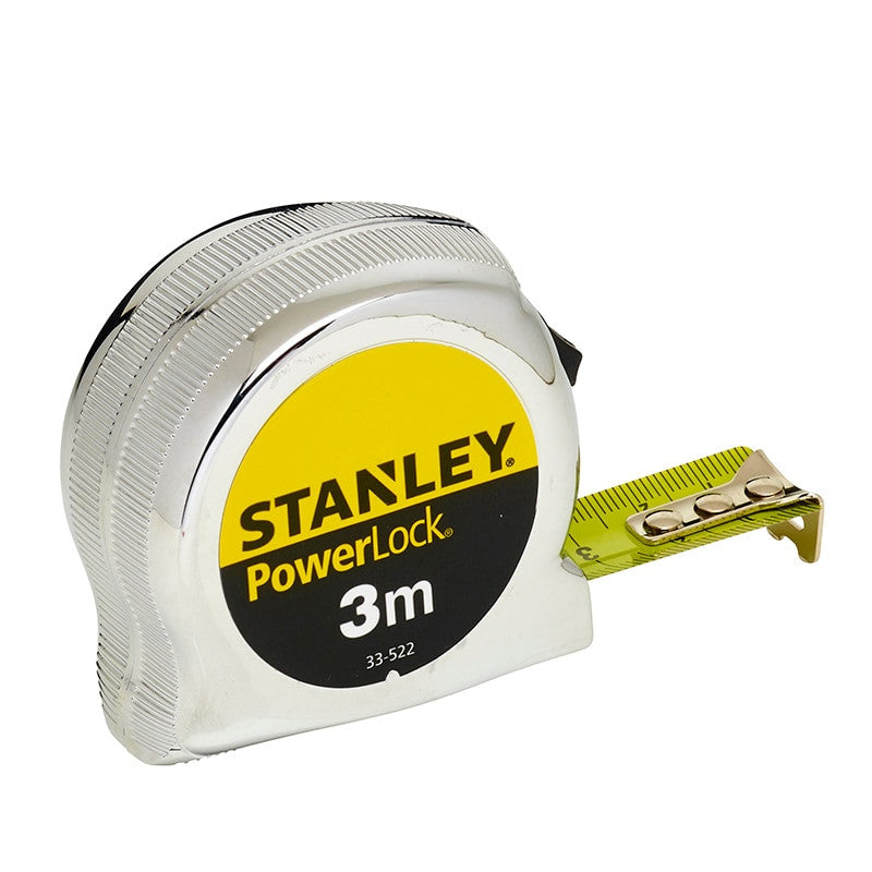 FLEXOMETRO STANLEY 3M X 19MM POWERLOCK 0-33-522