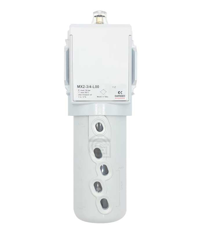 LUBRIFICADOR CAMOZZI 3/4", MX2-3/4-L00