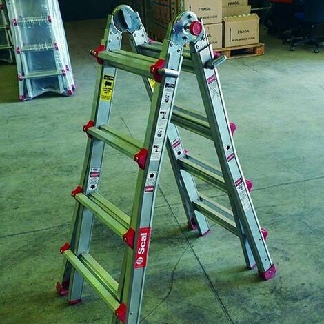 ESCALERA TELESCÓPICA SCAL TLS - 4 X 4  74 - 224