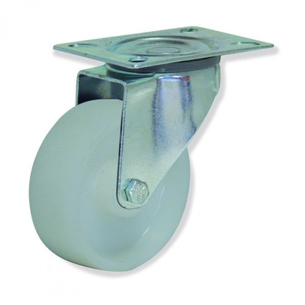 Rueda Gayner de Nylon soporte zincado giratorio MPG4 34-090