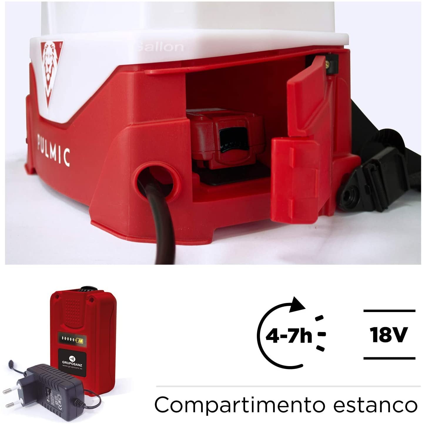 Pulverizador Eléctrico Pulmic Pegasus 15 Vitón