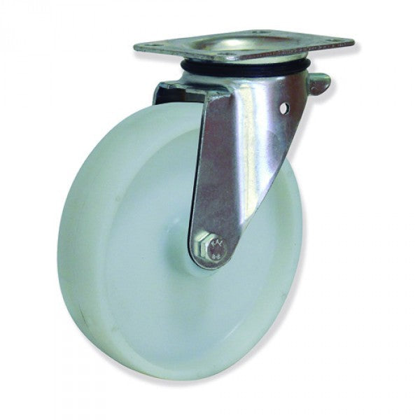 Rueda Gayner de nylon soporte zincado giratorio MPG5 D-150 35-012/1