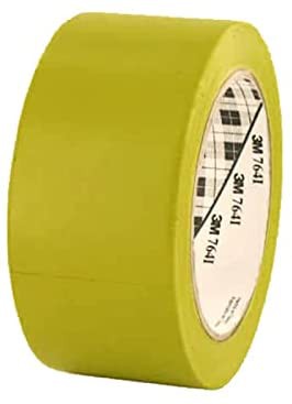 Cinta Adhesiva de Vinilo Amarilla 3M 50MMX33MTS 764IA50