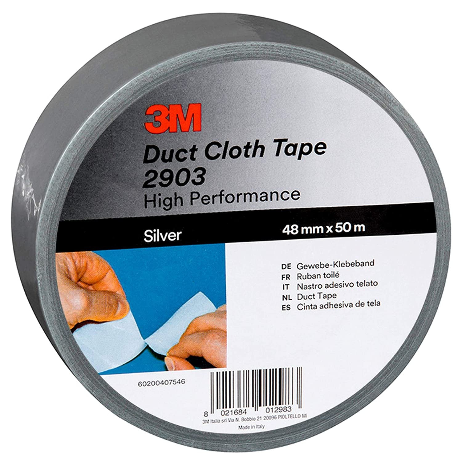 Cinta Americana Plata 3M 2903 48MMX50 MT