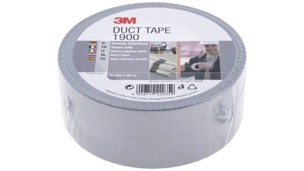 Cinta Americana Plata 3M 1900P50 50X0,15MMX50MT