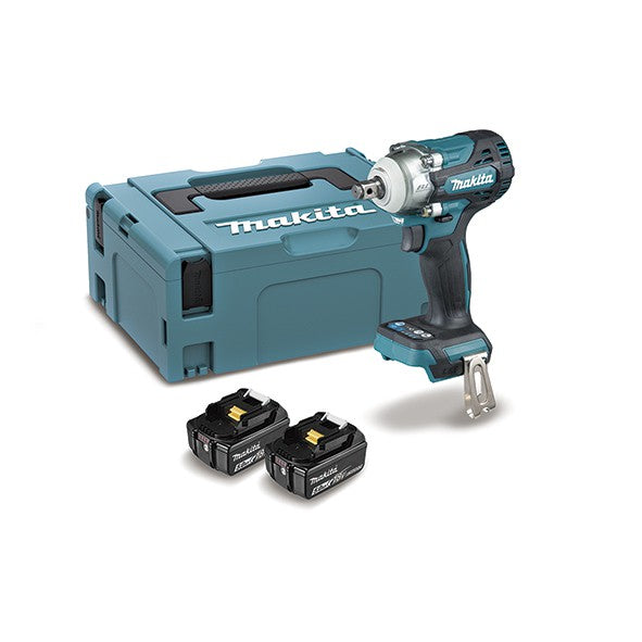 Llave de impacto Makita LXT DTW300RTJ 18V 5.0Ah