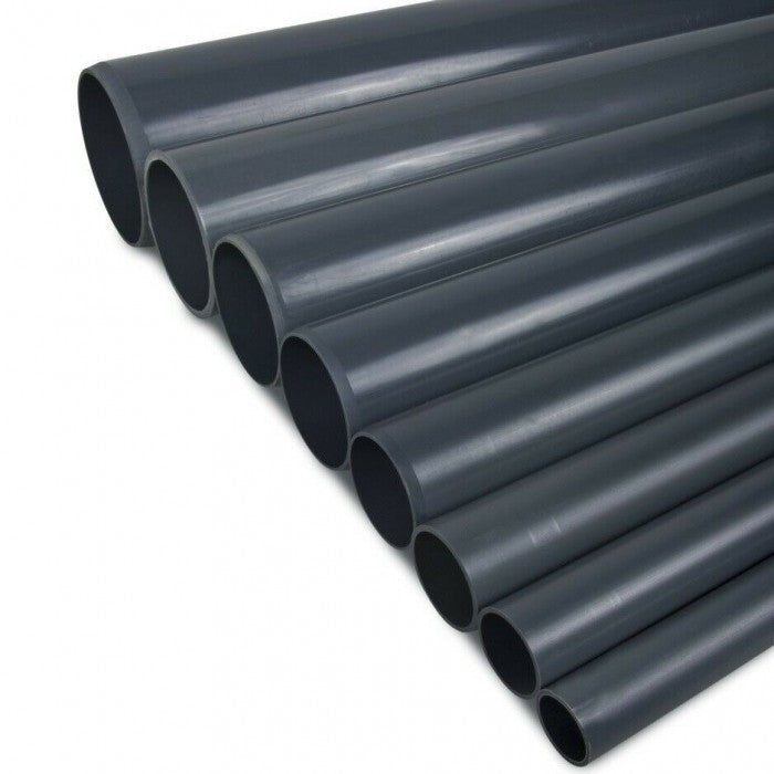 Tubo PVC Presión Encolar Gris PN-16 32mm