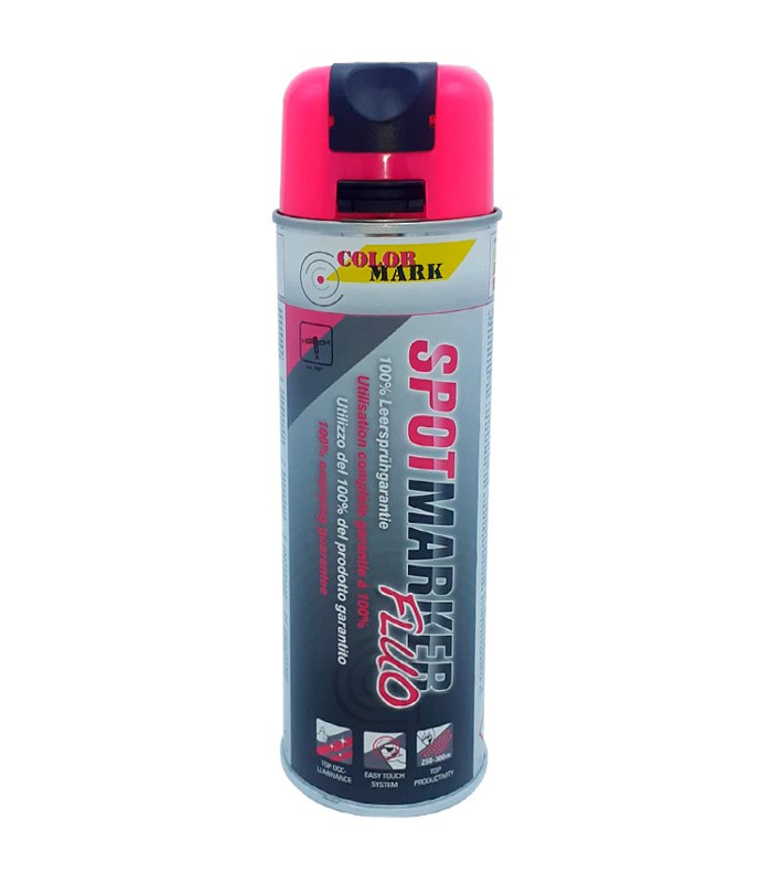 MARCADOR FUORESCENTE 500ML SPOTMARKER ROSA