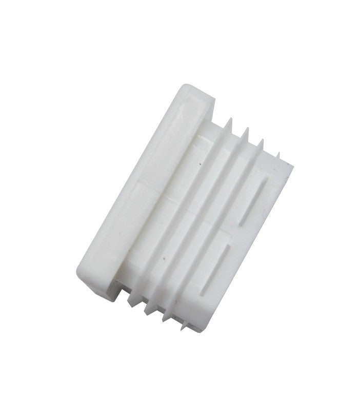 TAPÓN INTERIOR BLANCO PARA TUBO CUADRADO
