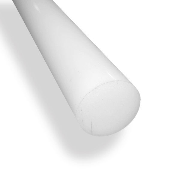 Barra de Polietileno PE/HD 300 blanco natural blanco