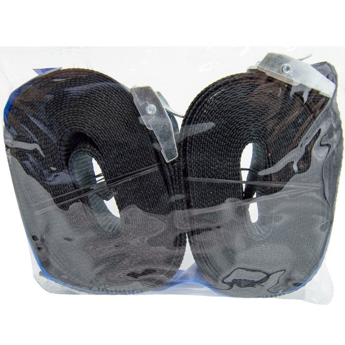 Cincha de amarre negra Gayner 25mmx6m 220kg