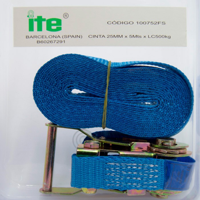 SISTEMA DE AMARRE 25MMX5MTS 500/1000KGS COD.100752FS
