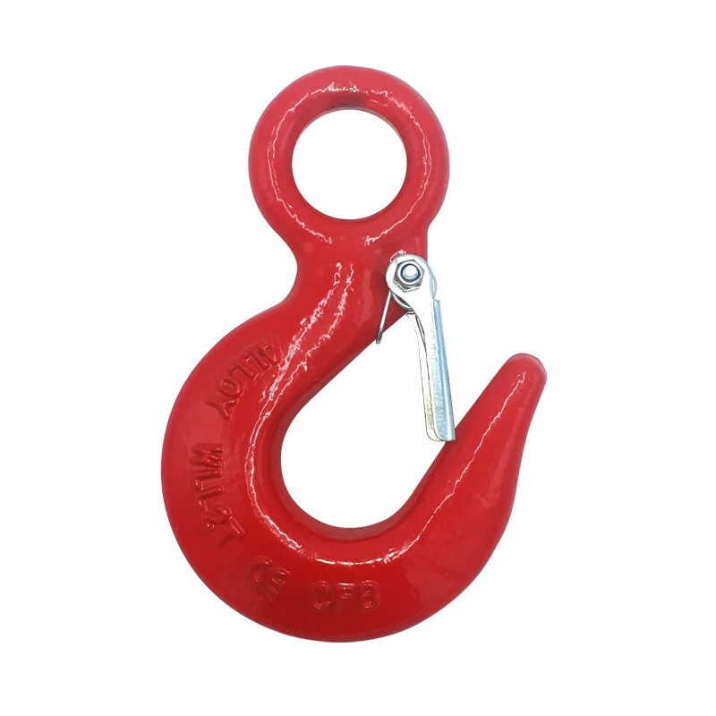 GANCHO DE OJO G80 CON PESTILLO DE SEGURIDAD 2 TON