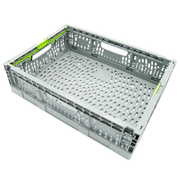 CAJA PLEGABLE PLS 4310 2ª C GRIS CL ASAS VERDES