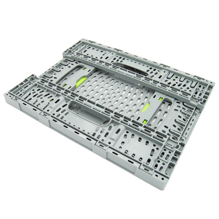 CAJA PLEGABLE PLS 4310 2ª C GRIS CL ASAS VERDES