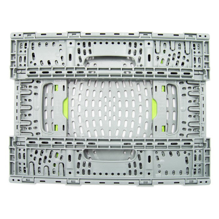 CAJA PLEGABLE PLS 4310 2ª C GRIS CL ASAS VERDES