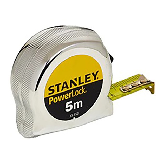 FLEXOMETRO STANLEY 5M X 19MM POWERLOCK 0-33-552