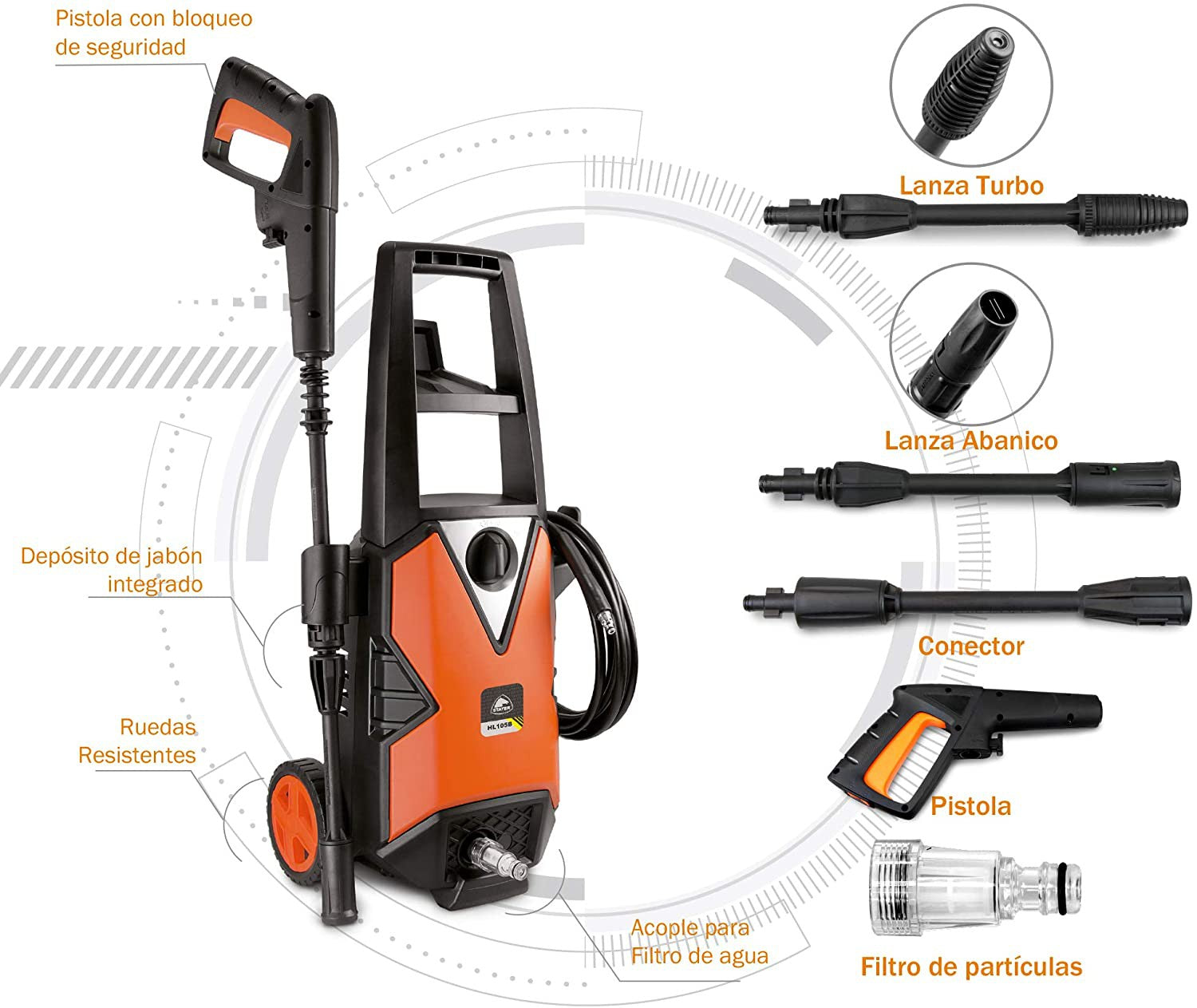 Hidrolimpiadora Stayer HL 105 B