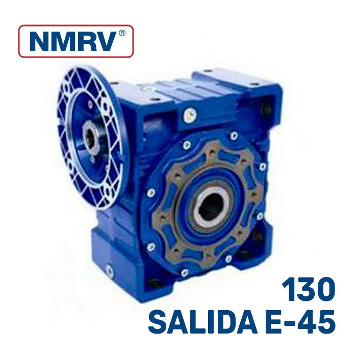 Motor Paso A Paso Con Reductor De Engranaje De Tornillo Sin Fin NMRV030 - Alto Par, Relación 5:1 A 80:1