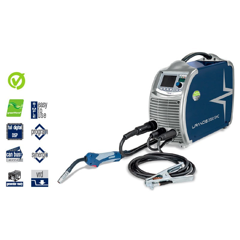 URANOS 2000 SMC 1X230V + ANTORCHA MIG MT250G+ MASA