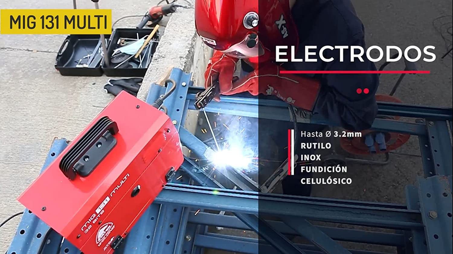 Equipo de soldadura inverter Stayer MIG 131 MULTI