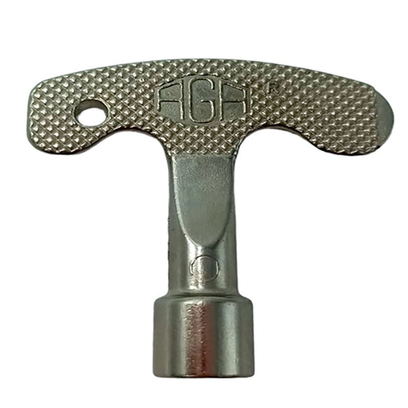 LLAVE DE CIERRE ZAMAK NIQUELADO CUADRADO 8 MM