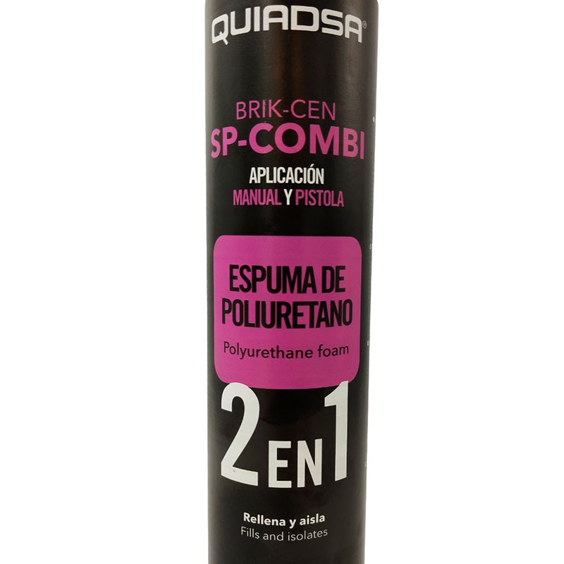 Bote de Espuma de Poliuretano SP-COMBI 2 EN 1  750ml