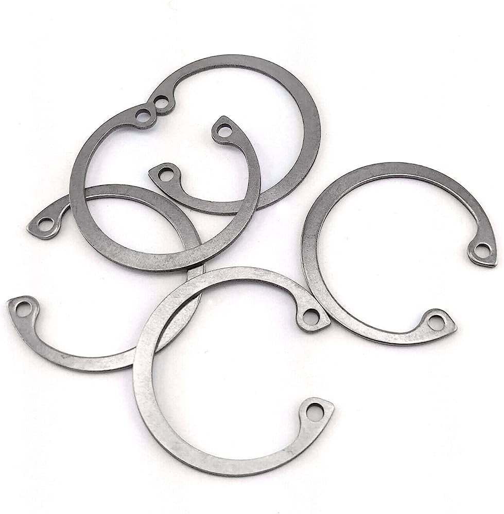 Anillo de seguridad DIN-472 I interior acero inoxidable A-420